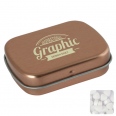 Flat Hinged Tin with Sugar Free Mints 16