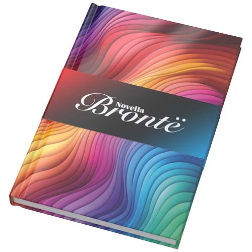 Novella Bront A5 Glossy Hard Cover Notebook - 100 Sheets