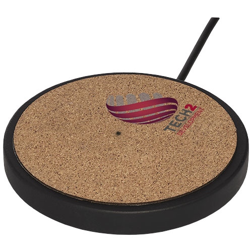 Kivi 10W Limestone/Cork Wireless Charging Pad