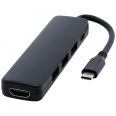 Loop RCS Recycled Plastic Multimedia Adapter USB 2.0-3.0 with HDMI Port 1