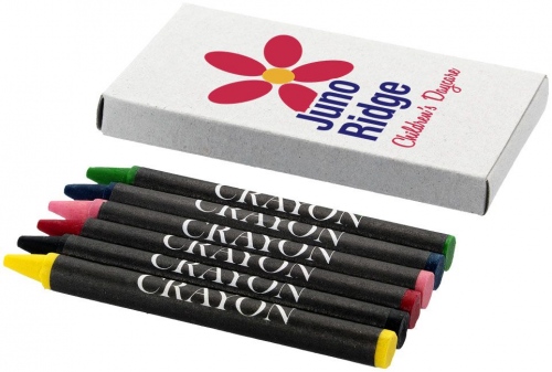 Ayo 6-Piece Coloured Crayon Set