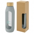 Tidan 600 ml Borosilicate Glass Bottle with Silicone Grip 10