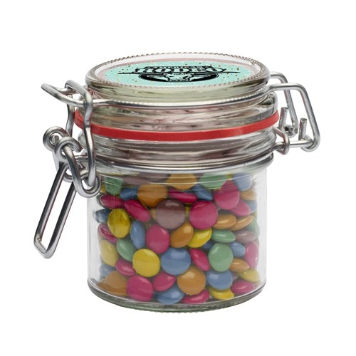 125ml/300gr Glass Jar Filled with Choco Mix