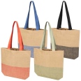 Rhythm Straw Paper Tote Bag 10L 6