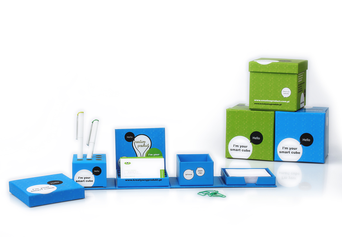 Smart Cube - Foldable Desk Tidy