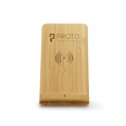 Wireless Bamboo Charger And Stand 3