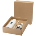 Illuminate 650 ml RCS Recycled Double Wall Stainless Steel Water Bottle with 3-piece Lid Set 10