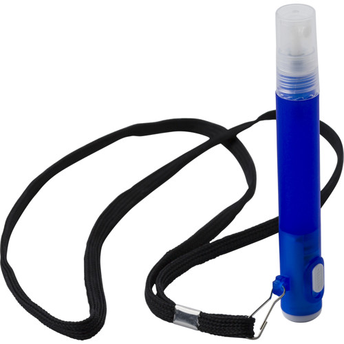 Lanyard with Spray Bottle and Torch