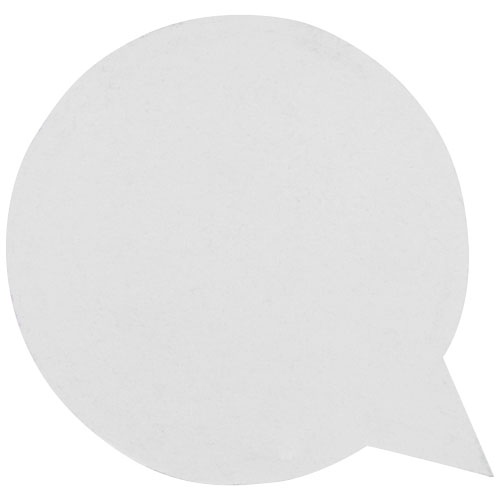 Sticky-Mate® Speech Bubble-shaped Recycled Sticky Notes