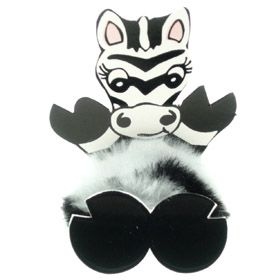 Fun Zebra Logo Bug