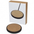 Kivi 10W Limestone/Cork Wireless Charging Pad 6