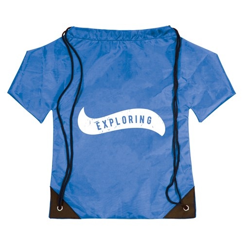 Nylon T-shirt Drawstring Bag