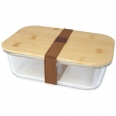 Roby Glass Lunch Box with Bamboo Lid 1