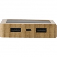 Bamboo Solar Power Bank. (8000 Mah) 3