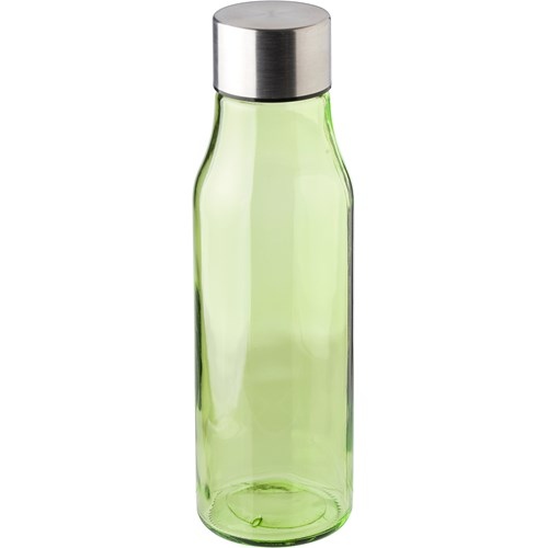Glass and Stainless Steel Bottle (500 ml)