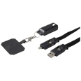 Franz Recycled Plastic Smartphone Lanyard with Built-in Data Sync and 65W Fast Charge 5-in-1 Cable 6