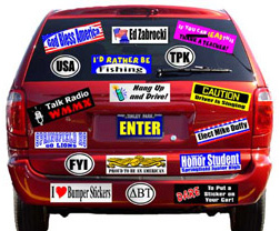 Promotional Car Stickers