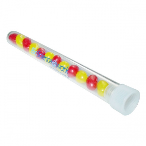 Test Tubes Filled with Jelly Belly Beans