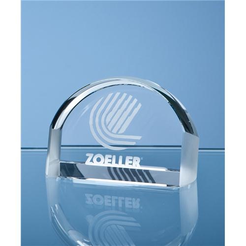 8cm Optical Crystal Magnifying Paperweight
