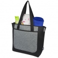 Reclaim GRS Recycled Two-tone Zippered Tote Bag 15L 5