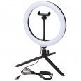 Studio Ring Light with Phone Holder and Tripod 6