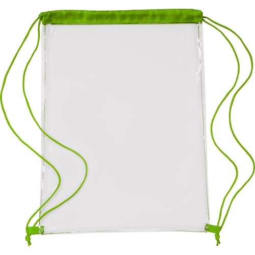 Transparent Drawstring Bag