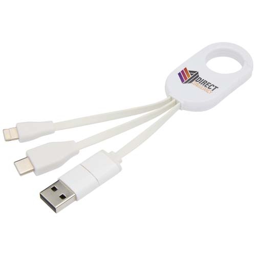 Troop 4-in-1 Recycled Plastic Charging Cable