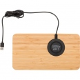 Bamboo Desk Organiser and Charger 4