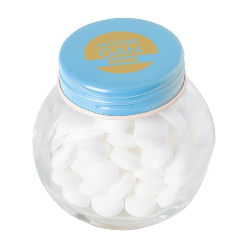 Small Glass Jar with Mints