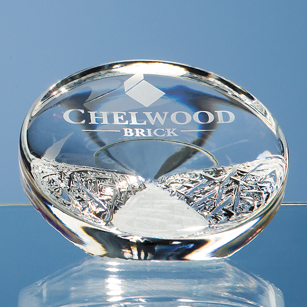 10.5cm Mario Cioni Lead Crystal Path To Success