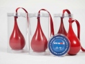 Promotional Christmas Baubles Remind People to Give Blood #CleverPromoGifts
