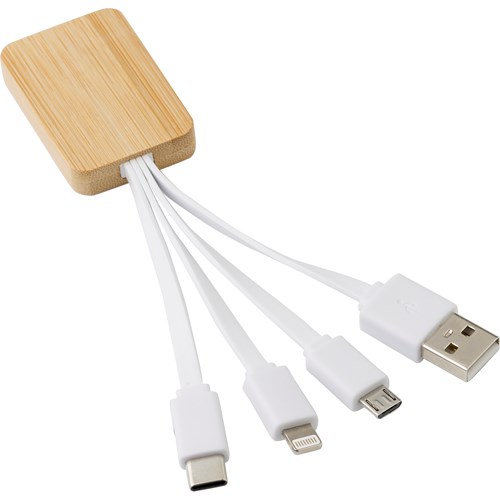 The Napier - Bamboo Charging Cable