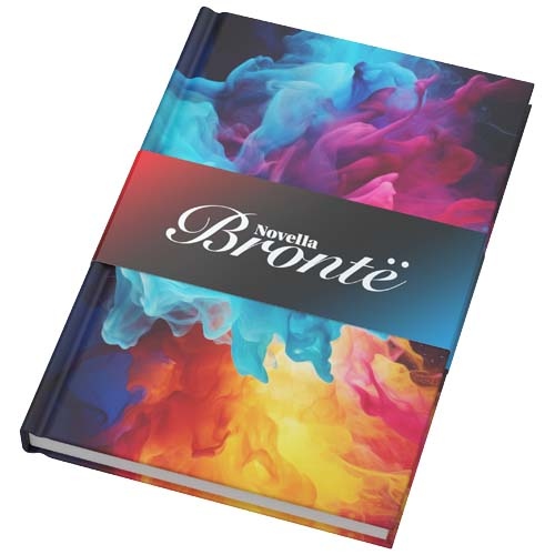 Novella Bront A5 Recycled Hard Cover Notebook - 100 Sheets