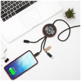 SCX.design C40 5-in-1 Rpet Light-up Logo Charging Cable and 10W Charging Pad 8