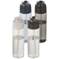 Theron 700 ml RCS Recycled Plastic Water Bottle with Dual Function Lid and Flip Straw 8