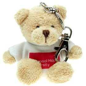 10 cm Toby Keyring Bear in a T-Shirt