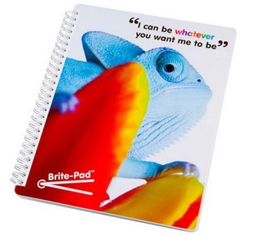 Large Brite Pad with Hard Cover