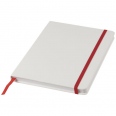 Spectrum A5 White Notebook with Coloured Strap 1