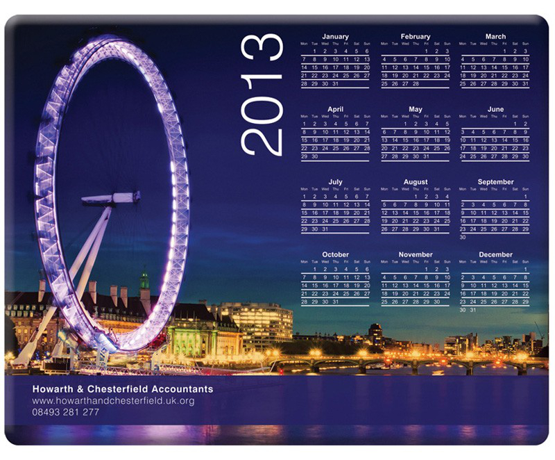 Calendar Mouse Mat