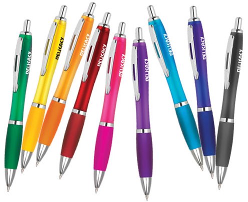 Curvy Promotional Pens