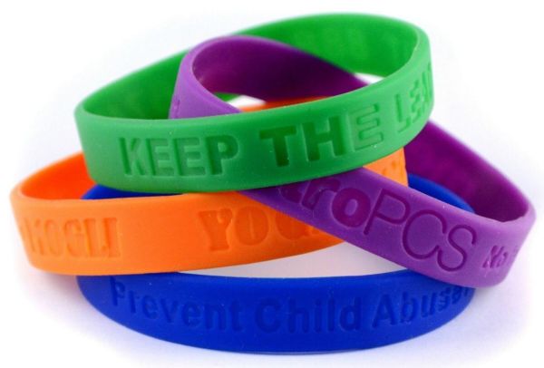 Debossed Wristbands