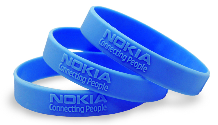 Embossed Wristbands