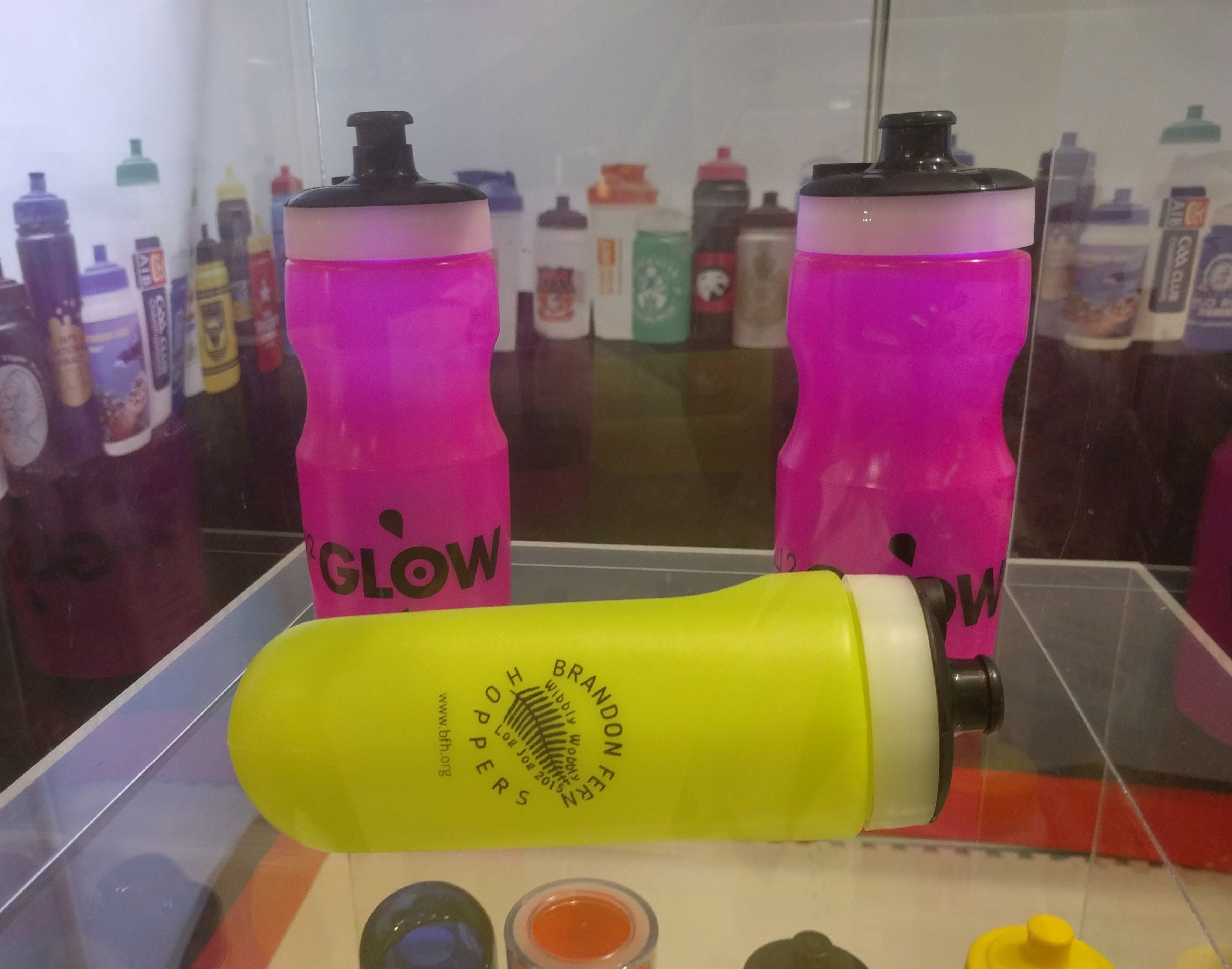 Glow in the Dark Sports Bottles