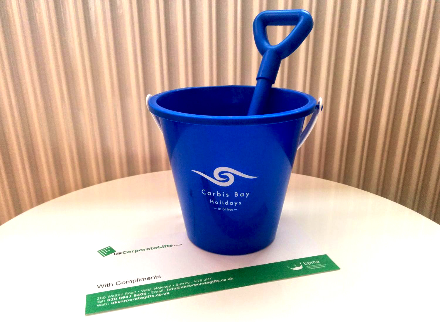 Promotional Bucket and Spade
