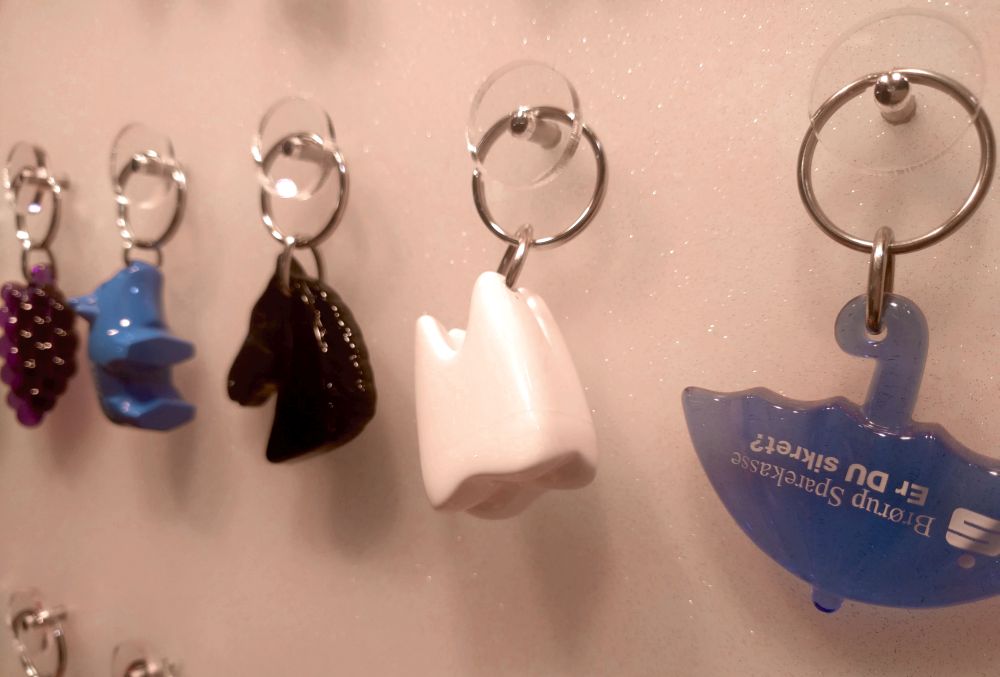 Shaped Acrylic Keyrings