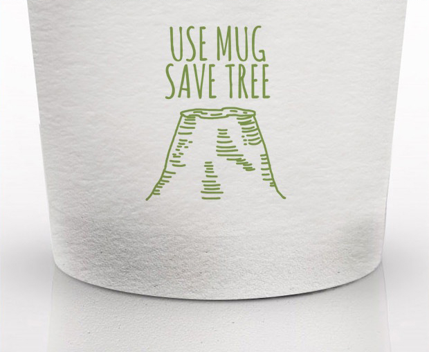 Use Mug, Save Tree Campaign